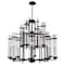 Cwi Lighting Sierra 12 Light Up Chandelier With Black Finish 9827P38-12-101 - alternate 1
